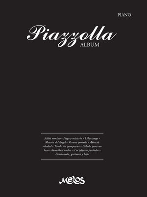 cover image of Piazzolla álbum